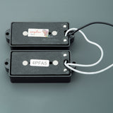 Guyker 4PFA5 Open Style P Bass Pickup For 4 String PB Alnico 5, view 3