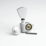 Guyker 504A-SP CNC Aluminum Locking Guitar Tuning Machines 3R+3L, view 3