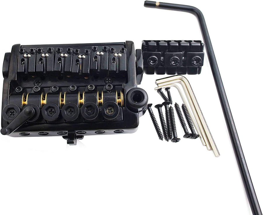 Guyker Headless Tremolo Bridge 6-String Zinc Alloy Hardtail W1016