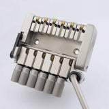 W1003 Guyker 6 String Roller Tremolo Bridge for Headless Guitar, view 2