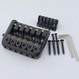 Guyker W2004 6-String Headless Guitar Bridge Tailpiece with Worm Involved String Device, view 2