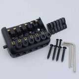 Guyker W2004 6-String Headless Guitar Bridge Tailpiece with Worm Involved String Device, view 3