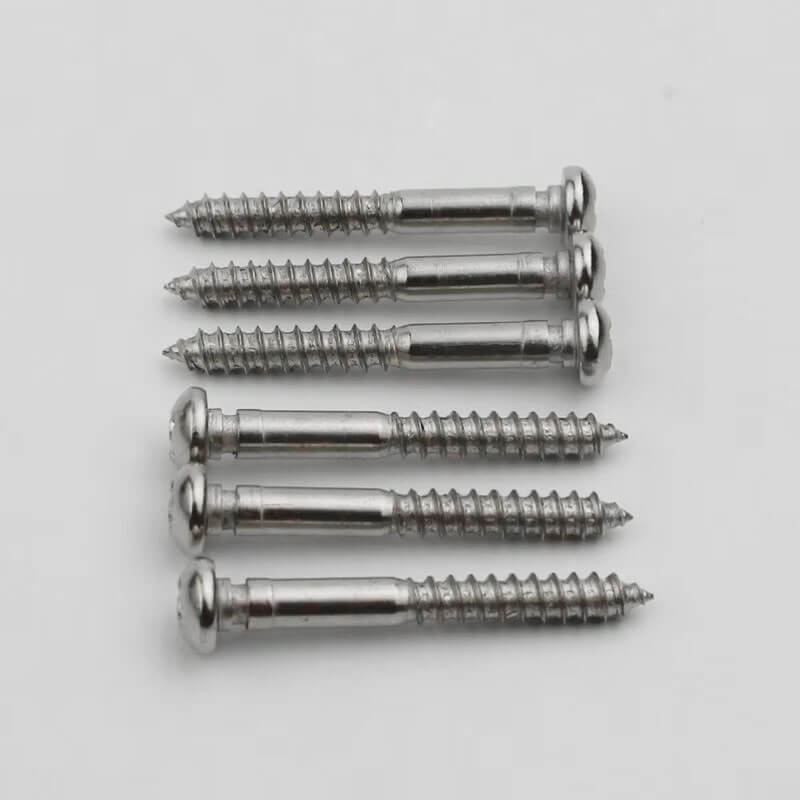 Guyker 6Pcs Notched Mounting Screws For Electric Guitar Tremolo Bridge Saddles
