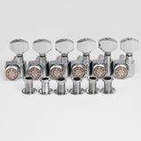 Guyker GK-434SP 6 Right Hand In-line Guitar Tuning Key Pegs No Screws, view 5