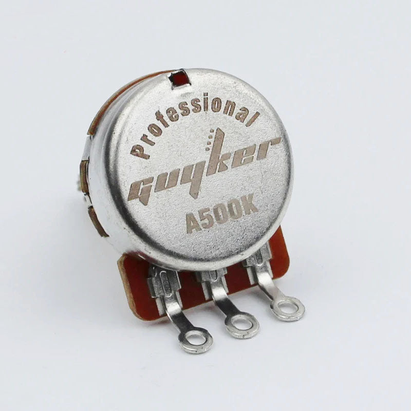 GUYKER A500K Brass Long Shaft Potentiometer For LP Guitar