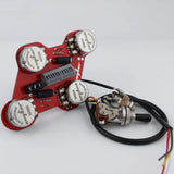 GUYKER A500K Potentiometer Circuit Board Connection Switch Jack PREAMP For Guitar Accessories, view 3