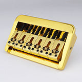 Guyker GG-2006 6-String Guitar Bridge with Copper Saddles, 10.5mm Spacing, view 5