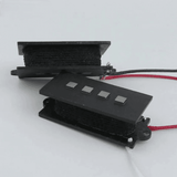 Guyker GQP All AlNiCo Square Pole Magnet Electric Guitar Pickups Set, view 2