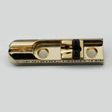 Guyker Bass Guitar Bridge Saddles Adjustable Zinc Alloy Tailpiece BB114, view 6