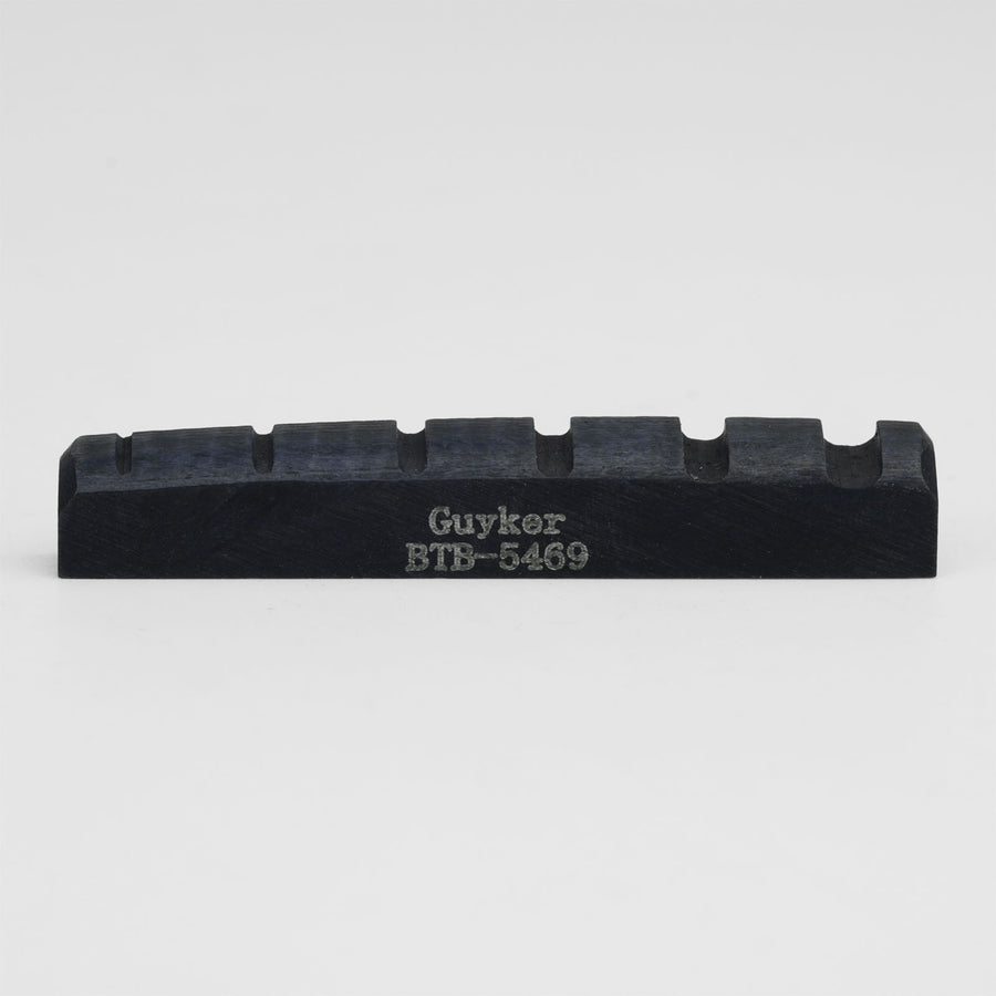 Guyker Black Bone Bass Nut Pre-Slotted Flat Bottom for 6-String Bass