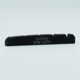Guyker Black Bone Bass Nut Pre-Slotted Flat Bottom for 6-String Bass, view 2