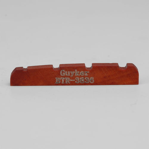 Guyker Red Bone Bass Nut Pre-Slotted Flat Bottom for 4-String Bass