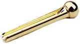 Guyker Brass Pins Bridge Pins, Endpin for 6 Strings Folk Acoustic Guitar Nail Pegs Replacement Parts High Craftsmanship 1 Set (6 Pcs), view 3