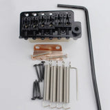 GG1013A Guyker Chrome Black Gold Guitar Tremolo Bridge String Spacing 10.8MM With Tremolo System Saddle And Brass Block, view 5