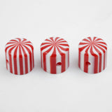 Guyker CKB041 Acrylic Candy Stripe Guitar Control Knobs for Electric Guitar - 6mm Shaft Fit, view 3
