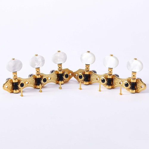 Guyker M-808 Classical Guitar Tuning Pegs 1:18 Ratio