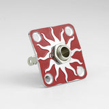 Guyker GJ011+LJ01 Decorative Guitar Jack Plate with Output Jack Socket Set for Electric Guitar, view 2