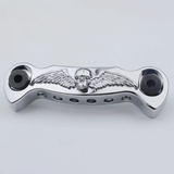 Guyker Guitar Tailpiece Skeleton Wings Stop Bar with Studs GS009, view 2