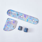Guyker Electric Guitar Titanium Mechanical Alloy Control Plate Set For Fend TL, view 2