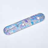 Guyker Electric Guitar Titanium Mechanical Alloy Control Plate Set For Fend TL, view 4