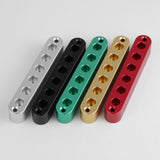 Guyker FB-06 CNC Aluminum 6-String Ferrule Block for Through-Body Guitars, view 2