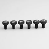 Guyker FR-006 Asterisk Pattern Fine Tuning Screws Set for Floyd Rose Tremolo, 1 Set / 6 PCs, view 4