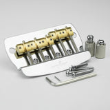 Guyker GB1026 5-String Bass Guitar Bridge with Brass Saddles, view 3
