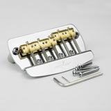 Guyker GB1026 5-String Bass Guitar Bridge with Brass Saddles, view 4