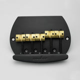 Guyker GB1028 5-String Bass Bridge with Brass Saddles, view 3