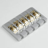 Guyker GBA-01 CNC Aluminum Alloy Bass Bridge with Brass Saddles – 5 String, view 6