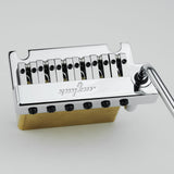 Guyker GG1009-T 2-Point Tremolo Bridge with Brass Roller Saddles for Strat-Style Electric Guitar, view 2