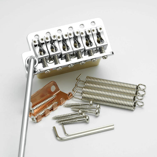Guyker GG1013A-L Left-Handed Guitar Tremolo Bridge 10.8mm String Spacing for 6-String Electric Guitar
