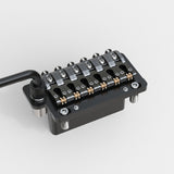 Guyker GG901X Tremolo Bridge with Zinc Alloy Saddles and Removable Front Plate for 6-String Electric Guitar, view 2