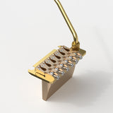 Guyker GG902 2-Point Tremolo Bridge for 6-String Electric Guitar - CNC Brass Saddles, view 3