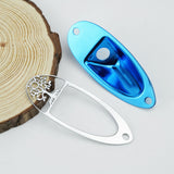 Guyker GJ008 + GJ007 Metal Jack Plate Oval Boat Style for Electric Guitar & Bass, view 5