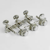 Guyker GK-15NSP Nickel Locking Tuning Pegs 3R+3L Machine Heads, view 2