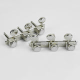 Guyker GK-15NSP Nickel Locking Tuning Pegs 3R+3L Machine Heads, view 3