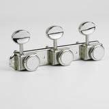 Guyker GK-15NSP Nickel Locking Tuning Pegs 3R+3L Machine Heads, view 5