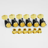 Guyker GK-501D7SP BK/GD Locking Electric Guitar Machine Heads, view 2