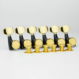 Guyker GK-501D7SP BK/GD Locking Electric Guitar Machine Heads, view 3