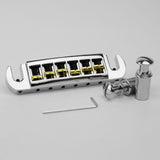 Guyker GM002 Zinc Alloy Adjustable Wraparound Bridge Tailpiece for Les Paul & SG Guitars, view 4