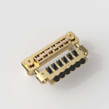 Guyker GM004 Wraparound Guitar Bridge & TP2 Tailpiece Set with Brass Saddles, view 3
