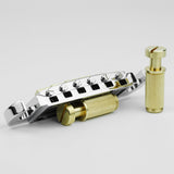 Guyker GM006 Guitar Wraparound Bridge Adjustable Brass and Zinc Alloy Material, view 3