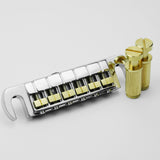 Guyker GM006 Guitar Wraparound Bridge Adjustable Brass and Zinc Alloy Material, view 4
