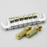 Guyker GM006 Guitar Wraparound Bridge Adjustable Brass and Zinc Alloy Material, view 5