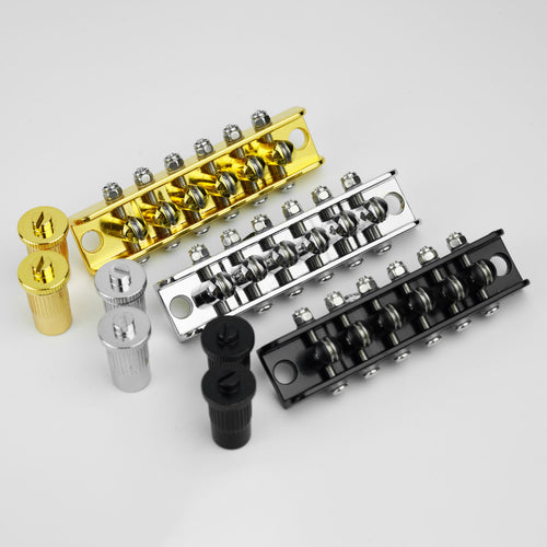 Guyker GM018A Roller Guitar Bridge Mosrite Style for 6-String Electric Guitar