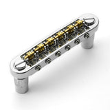 Guyker GM025 6-Saddle Roller Guitar Bridge with Locking Posts for Electric Guitar, view 5