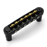 Guyker GM025 6-Saddle Roller Guitar Bridge with Locking Posts for Electric Guitar, view 6