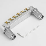 Guyker GMA-008 CNC Tune-O-Matic Roller Bridge Brass Saddles Aluminum Alloy Body for Electric Guitars, view 5