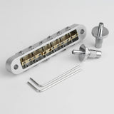 Guyker GMA-009B Adjustable Tune-O-Matic Style Guitar Bridge with Brass Saddles, view 3